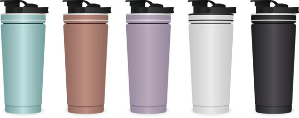 Mockup Cold storage glass