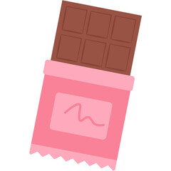 Valentine Chocolate Illustration