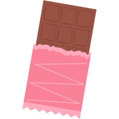Valentine Chocolate Illustration