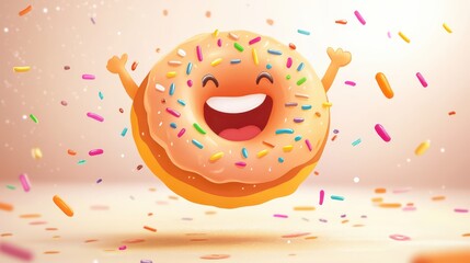 Joyful Donut Celebration