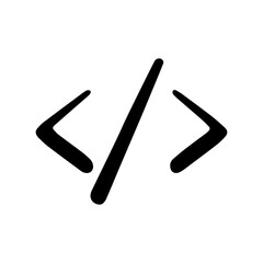 Obraz premium Code doodle vector icon