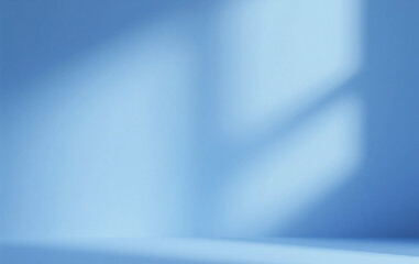 a blue background with gentle lighting