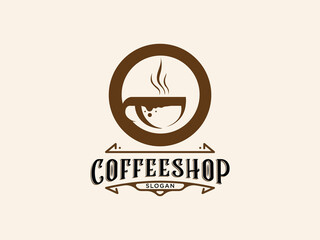 Cafe logo Vector Template