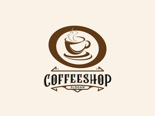Cafe logo Vector Template