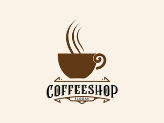 Cafe logo Vector Template