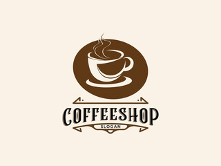 Cafe logo Vector Template