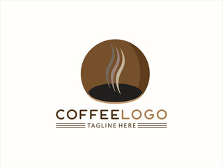 Cafe logo Vector Template