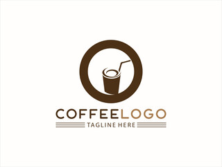 Cafe logo Vector Template