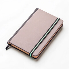 Travel-sized hardcover notebook with band