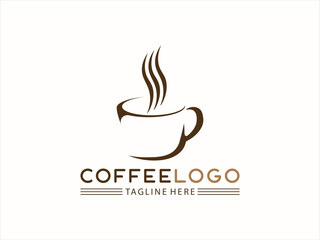 Cafe logo Vector Template