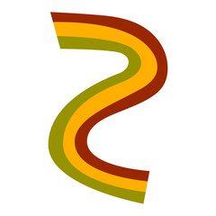 Retro Color Rainbow Decoration