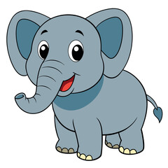 Playful Little Elephant