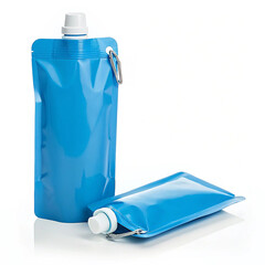 Foldable travel water bottle for storage