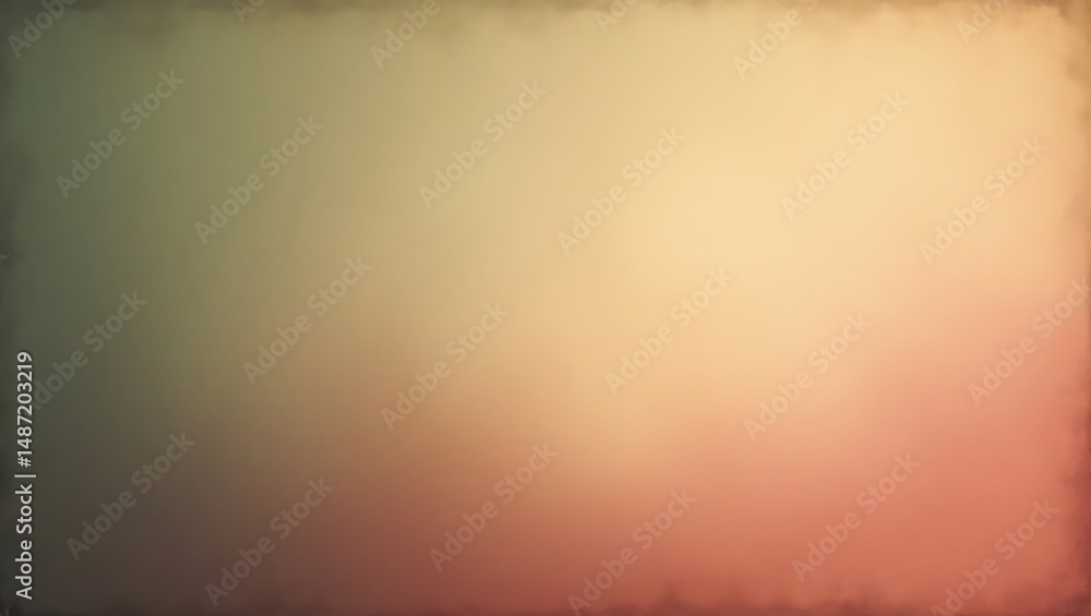 Aufkleber abstract gradient background in warm tones with blurred edges suitable for various creative designs.