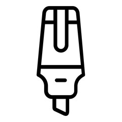 highlighter icon line