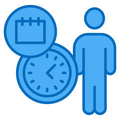 Work Schedule Icon For Design Elements