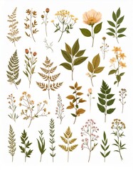 Vintage Botanicals Background