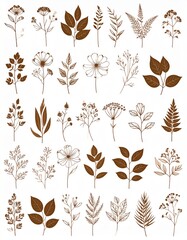 Vintage Botanicals Background