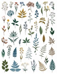 Vintage Botanicals Background