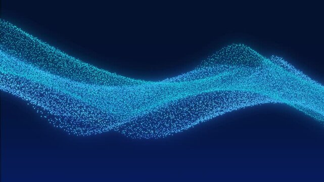 Big data moving in a spiral shape, conveying the organization of complex data, showing the processing and analysis of data, and moving towards intelligent systems, driving business and innovation