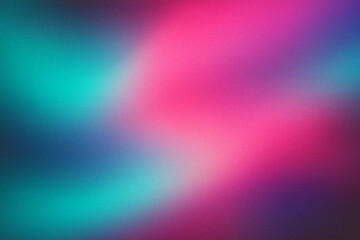 Abstract Teal Pink Gradient Background
