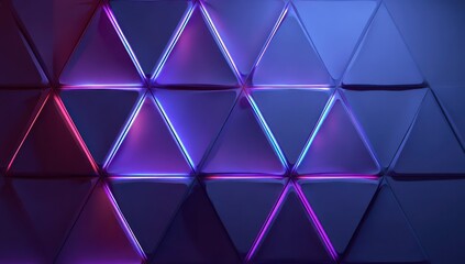 3D LED panel with a glowing glimmer effect, subtly enhancing the ambiance with light.