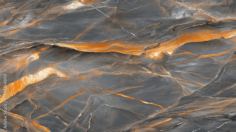 Poster intricate stone surface with dynamic veining patterns.