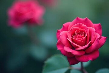 Abstract rose pattern, blurred background with vibrant color, modern, bokeh, style