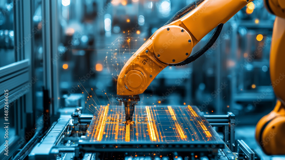 Poster artificial intelligence(ai) is revolutionizing industries by enhancing efficiency,accuracy,innovatio