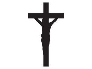 Jesus Cross Crucifixion Outline Background