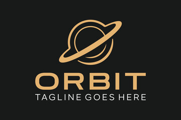 Orbit logo, Orbit modern logo design vector