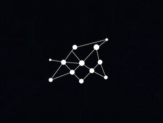 Abstract Network Connection Dots.