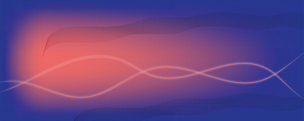 Wavy shapes abstract colorful background Christmas, festive, party design