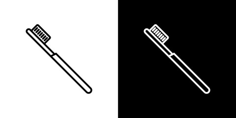 Toothbrush icon symbol pictogram UX UI designs