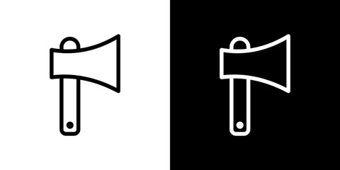 Hatchet icon symbol pictogram UX UI designs