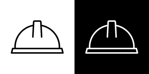 Hard hat icon symbol pictogram UX UI designs