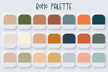 Boho palette
