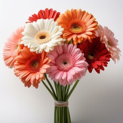 a bunch of Gerbera