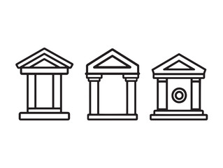 Minimalist Line Art of Rising Interest Rate Concept