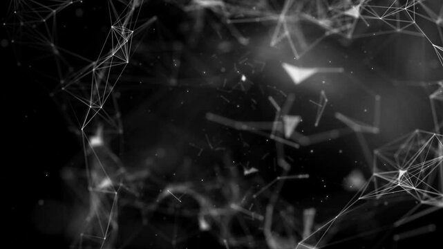 Elegantly Interconnected Futuristic Network of Abstract Web Structures