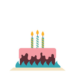 Birthday Cake with Candle