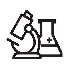 Make a Professional Lab Icon Vector.