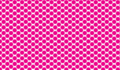 pink polka dots art