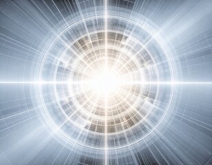 デジタルフラクタルな光っている背景