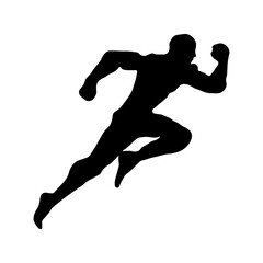 Running Silhoutte