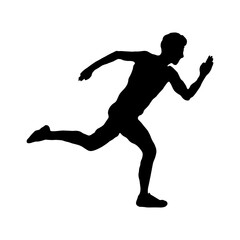 Running Silhoutte