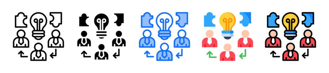 Team Collaboration Icon