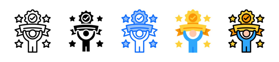 Achievement Badge Icon