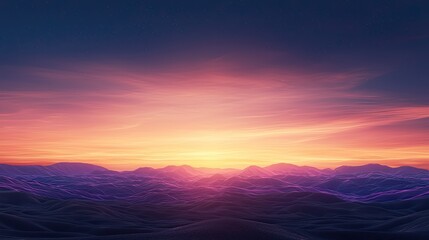 Obraz premium Capture the dynamic financial journey through a radiant and blissful landscape in soft glow style, with vibrant colors and high-angle perspective, 