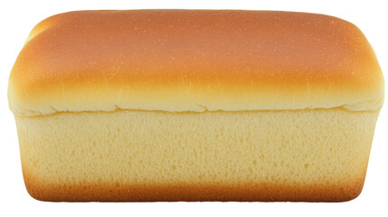 Golden Brown Freshly Baked Loaf of Bread on Transparent Background Ready for Culinary Delights